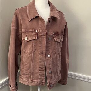 Dear John Mauve Jean Jacket